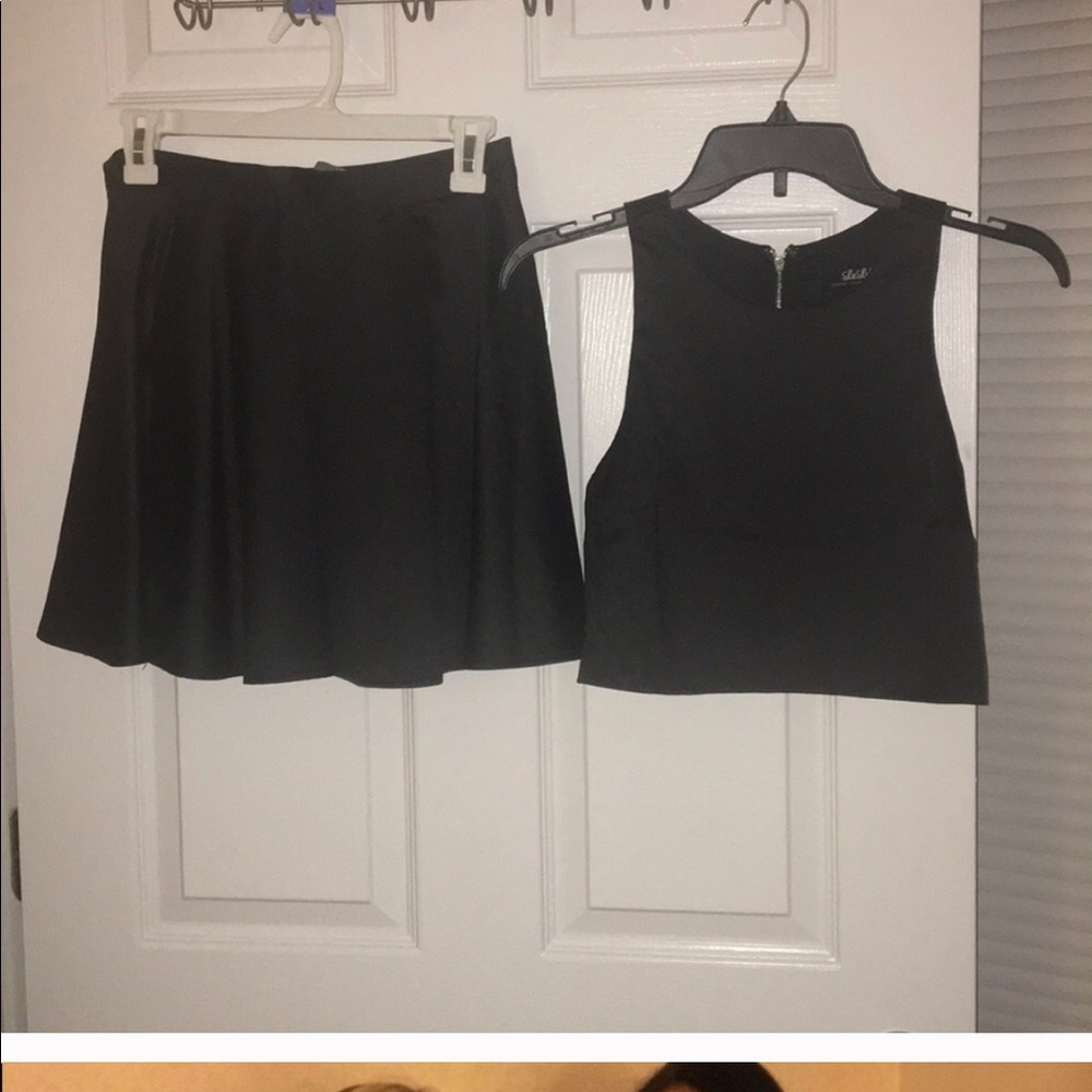 Lulus two piece black 2 piece set